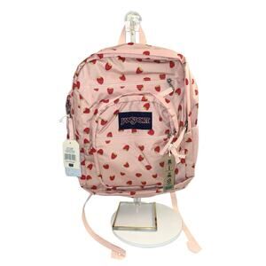 JanSport Big Student backpack in Strawberry Shower -NWT!